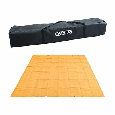 $49.42 • Buy Adventure Kings 3x3m Polyester Gazebo Bag + Mesh Flooring High-Density Weave