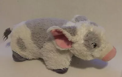 $16.99 • Buy Pillow Pets Disney Moana's Pig Pua 16  Medium Plush (Grey/White) *VGUC*