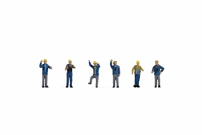 Noch 36279 N Gauge Railway Shunters (6) Figure Set • £17.05