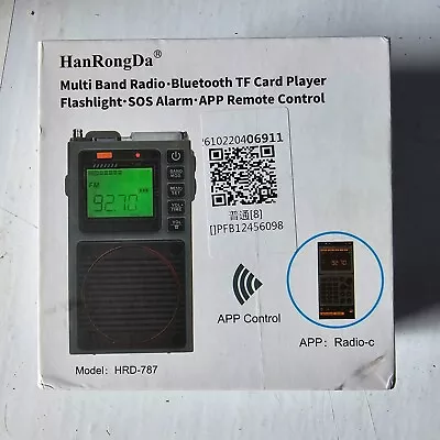 HanRongDa HRD-787 Radio Mini Radio Pocket FM AM Air Multiband Radio New • £49.99