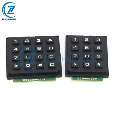 3*4 4*4 Matrix Array 16 Keys 4*4 Switch Keypad Keyboard Module For Arduino • $2.52