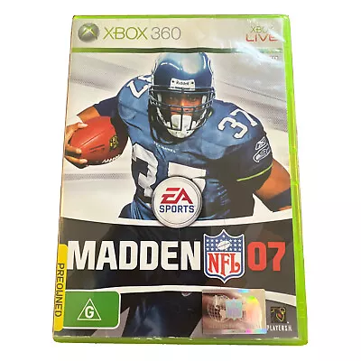 Madden NFL 07 - Microsoft Xbox 360 Game PAL - Manual Included • $8.95