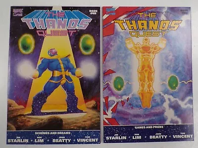The Thanos Quest Marvel (1990) COMPLETE SERIES 1 & 2 - One Owner! • $39.99
