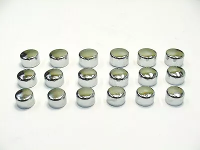 Fits Mercedes-Benz Chrome Motor Engine Bolts Caps Covers Dress-up Kit Set 18 NOS • $24.19