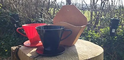 Coffee Filter Cups & Paper Holder • £7