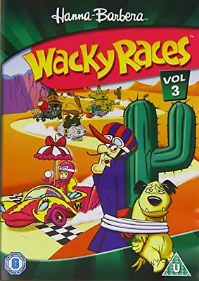 Wacky Races: Volume 3 DVD Children (2007) Mutley Quality Guaranteed • £3.36