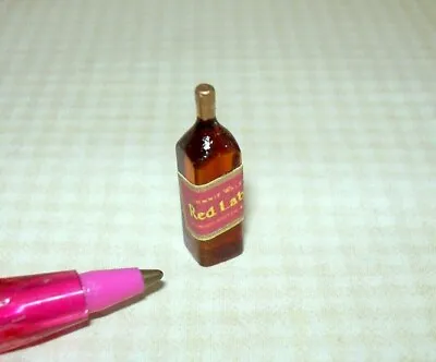 Miniature Single Liquor Bottle For The DOLLHOUSE Bar #9 1:12 Scale Miniatures • $2.98