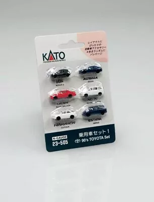 Kato 23-505 Modern Toyota Car Set (6) N Gauge • £19.05