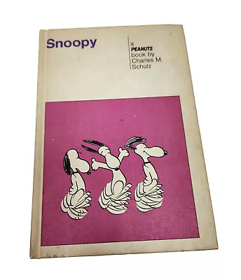 Snoopy A Peanuts Book Charles Schulz Charlie Brown Vintage Childrens Book 1958 • $5.98