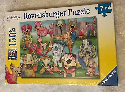 New RAVENSBURGER Jigsaw Puzzle 150 XXL Pieces KIDS Patchwork Pups Dog • $26.99