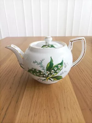 Vintage Hammersley & Co  Lily Of The Valley  0.75 Pint Tea Pot  • £9.99