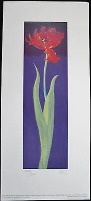 £93.40 • Buy Nel WHATMORE, Original Giclee, Parrot Tulip I, Signed Numbered