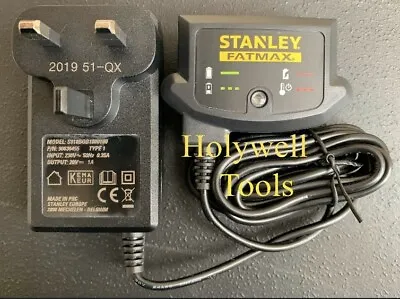 £28 • Buy Stanley FatMax 18v Volt Charger Replacement For Cordless Drills FMC608 FMC628