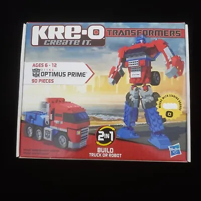 Sealed NEW 2010 Hasbro G1 Transformers Kre-o Kreo Optimus Prime Set Boxed 31143 • $58.43