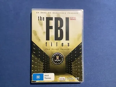 The FBI Files : Season 1 (DVD 2009) Region All • $18.95