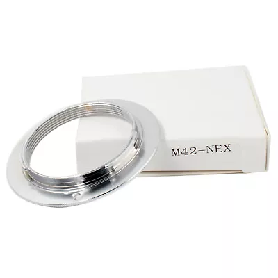 M42-NEX Brass Modify Adapter For M42 Large Format Lens To Sony E Mount Camera • $9.20