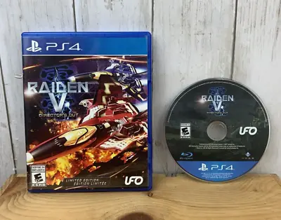 Raiden V: Director's Cut Limited Edition (PlayStation 4 2017) • $29.95