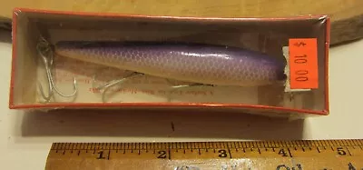 Smithwick Devils Horse F-219 Purple Scales And Back Wood Topwater NEW • $14.99