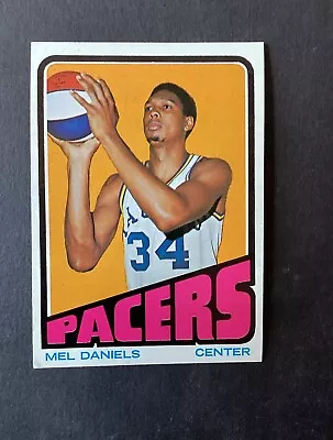 1972-73 Topps Basketball 🏀 # 200 Mel Daniels Indiana Pacers HOF NM • $5