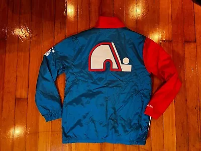 Quebec Nordiques Jacket Mitchell & Ness Retro Size Large NHL  • $99