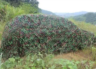 5m X 1.5m Camouflage Net Camo Netting Hunting Decoy Shooting Hide Army Shelter • £19.99