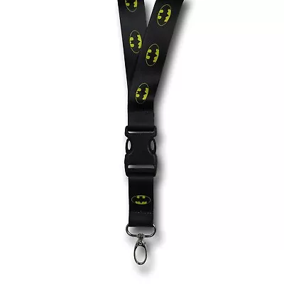 $12.98 • Buy Batman Traditional Symbol Black Lanyard Black