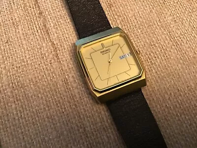 Vintage Seiko Quartz Dress Watch_6533-5039_Jewelled Movt_1980’s_Near Mint • $14.99