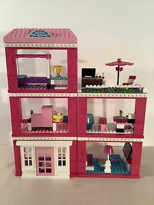 Mattel Mega Bloks Build N Style  #80149 Barbie Fab Mansion • $36.95