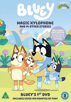 £8.99 • Buy Bluey - Magic Xylophone And Other Stories (includes Exclusive Stickers And (DVD)