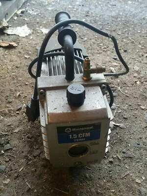 $60 • Buy Mastercool 90061 1.5CFM 2 Stage Mini Vacuum Pump 1/6hp
