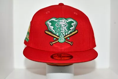 Oakland Athletics Stomper Red Prime Exclusive Fitted Hat - Size 7 1/2 • $121