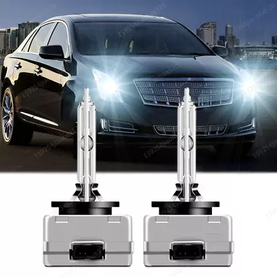 For Cadillac XTS 2013-2018 D3S Front HID Xenon Headlight High Low Beam Bulbs 2x • $24.89