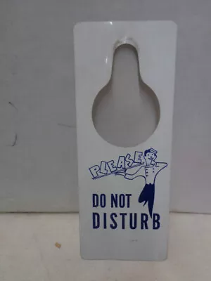 Vintage DO NOT DISTURB Hotel Sign 1970 -1980 ? Plastic Used • $15