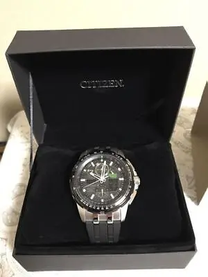 Citizen Eco-Drive JY8051-08E Skyhawk Chronograph St.Steel Quartz Mens Watch • £629.62