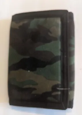 Authentic Military  Camo Trifold Wallet • $28