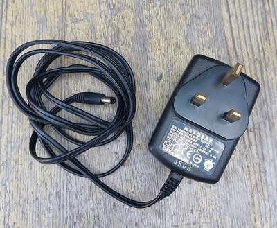£9.99 • Buy NETGEAR Switching Power Adapter Supply DSA-015F-05 Black UK Plug DC5V 240V