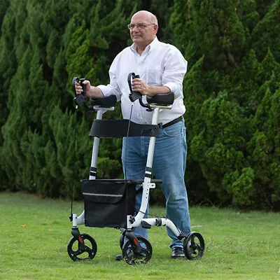 $148.19 • Buy BEYOUR WALKER Upright Rollator Walker Euro Style Stand Up Walking Medical Aid US