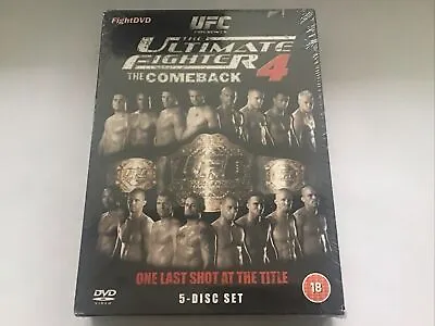 UFC - THE ULTIMATE FIGHTER : SERIES 4 (The Comeback) (DVD 2008) NEW (11) • £9.49