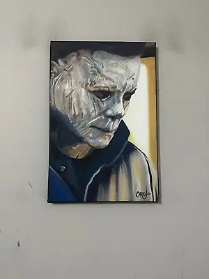 Michael Myers Halloween Horror Movie 12 X18 Pop Art Painting Chris Cargill • $44.99