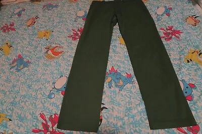 Ems Of Masons New York London Green 5 Pocket Stretch Chino Pants Size 50 (34x35) • $56