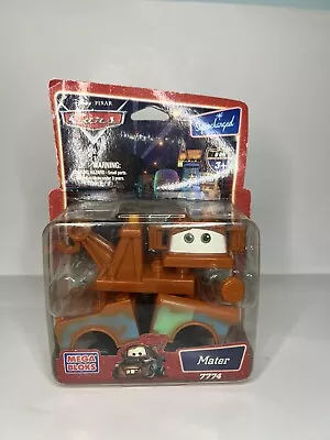 Disney World Of Cars Movie Mater (2007) Mega Bloks Toy Car #7774 • $22.49