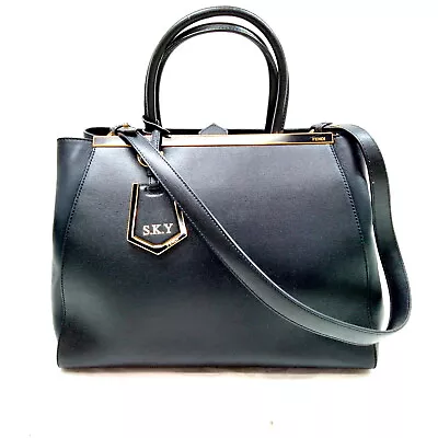 Ferragamo Hand Bag  Black Leather 3241137 • $0.99