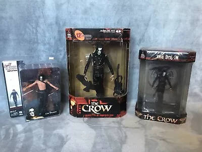 The Crow 12  Action Figure 2000 McFarlane Set Of 3 W/tank And Cult Classic Eric • $150