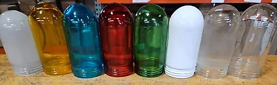 Vaporproof Glass Globe 100 Serie Crystal Any Color And Clear 7in X 3.25in Thread • $23