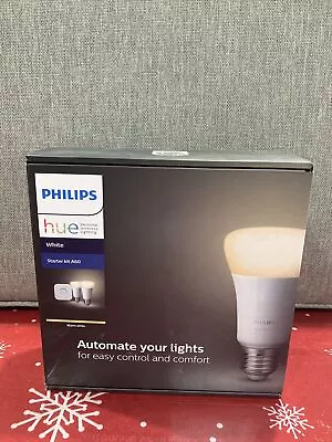 $115 • Buy Philips Hue Wi-Fi Bluetooth Starter Kit W/Bridge E27 LED Light Bulb Warm White