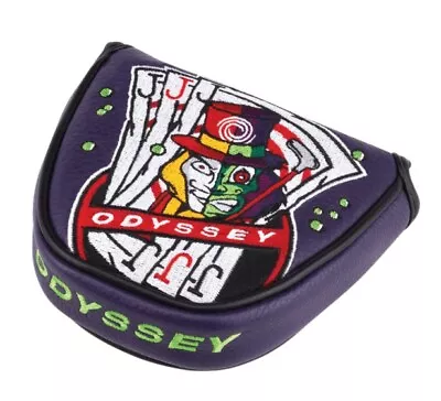 Odyssey Golf No 3 Jacks Leather XXL Mallet Putter Headcover • $49.95