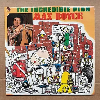 Max Boyce The Incredible Plan Lp 1976 With Inner Sleeve Uk • £12