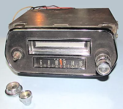 Original 1966 Mustang 8 Track Radio With Faceplate T6SMZ • $201