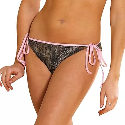 Mossy Oak Camo String Bikini Swim Bottom Camouflage Swimsuit Swimwear • $17.95
