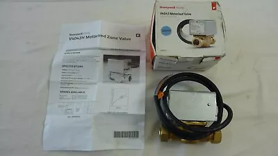 Honeywell V4043 22mm 2 Port Motorised Zone Valve Normally Closed V4043H1056 NEW • £55